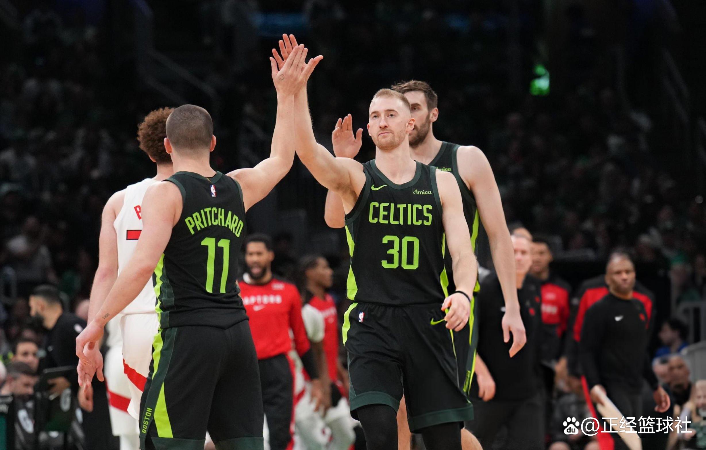 猛龙碾压凯尔特人，库里状态火热