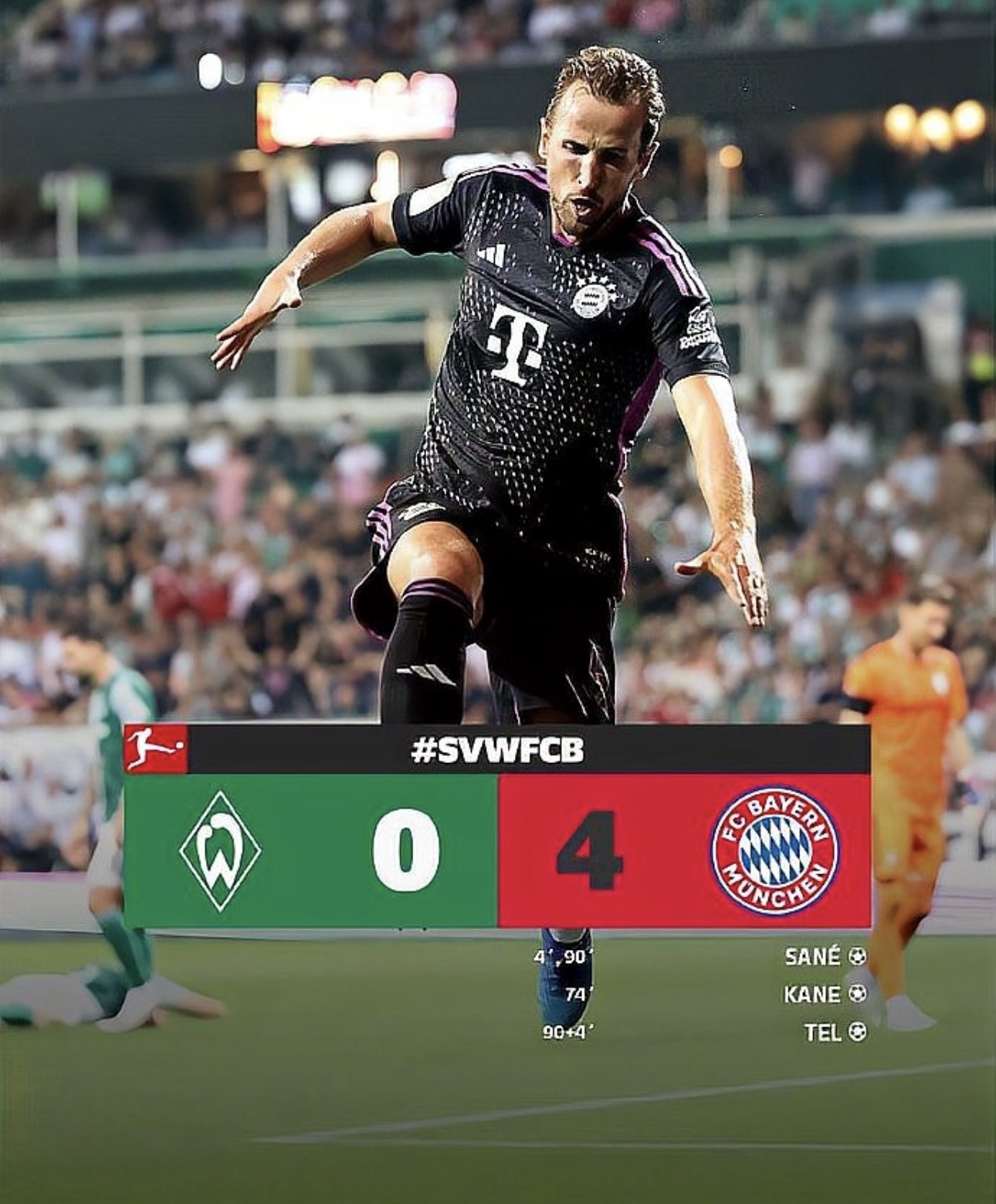 拜仁逆转挪威，奥亚尔萨瓦尔高光表现